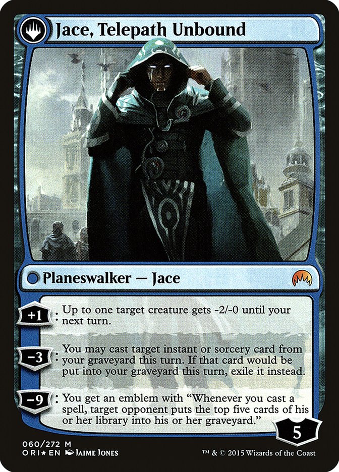 Jace, Vryn's Prodigy // Jace, Telepath Unbound [Magic Origins Prerelease Promos] | Odin's Place