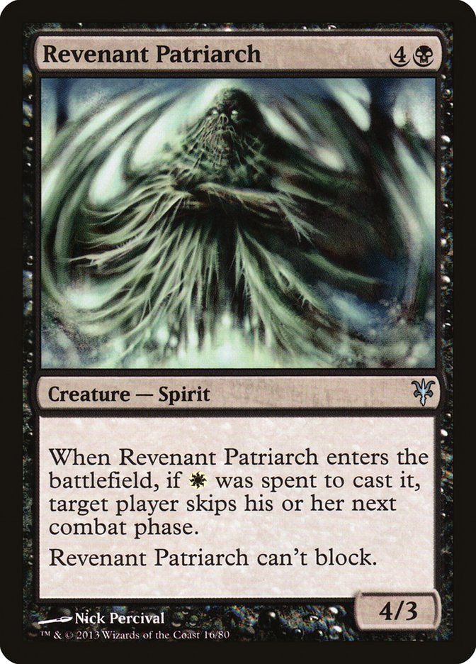 Revenant Patriarch (16) [Duel Decks: Sorin vs. Tibalt] | Odin's Place