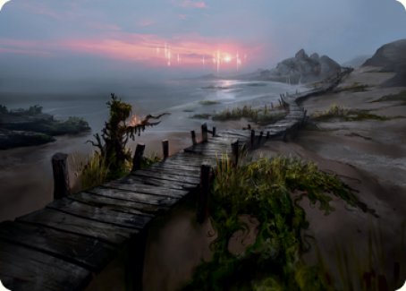 Deserted Beach Art Card [Innistrad: Midnight Hunt Art Series] | Odin's Place