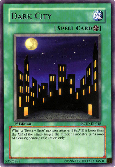 Dark City [POTD-EN048] Rare | Odin's Place