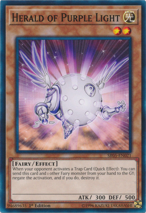 Herald of Purple Light [SR05-EN021] Common | Odin's Place