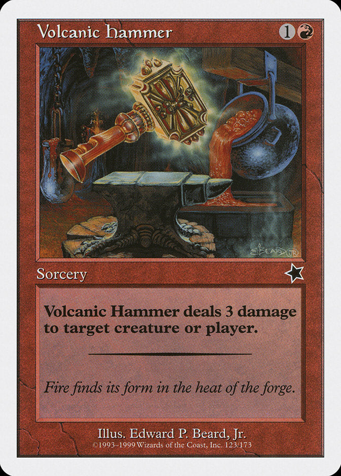 Volcanic Hammer (123) [Starter 1999] | Odin's Place