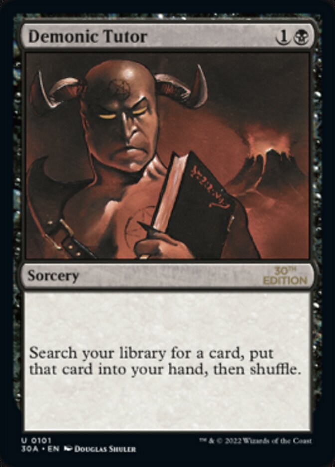 Demonic Tutor [30th Anniversary Edition] | Odin's Place