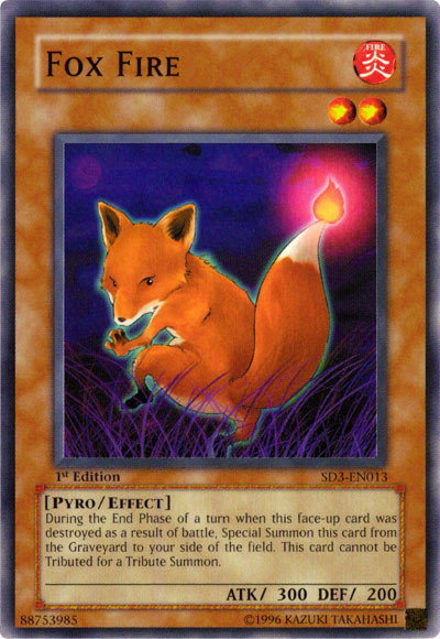 Fox Fire [SD3-EN013] Common | Odin's Place
