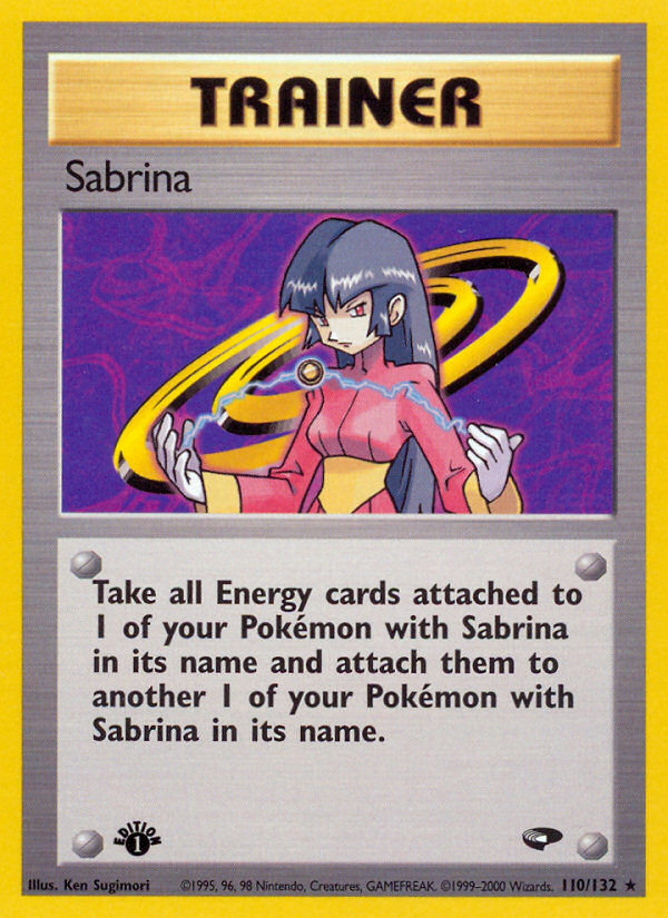 Sabrina (110/132) [Gym Challenge 1st Edition] | Odin's Place