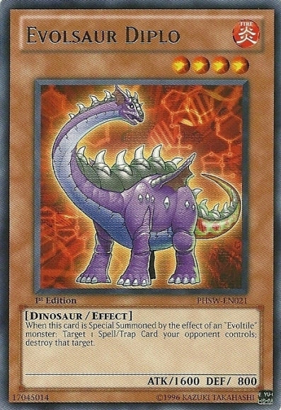 Evolsaur Diplo [PHSW-EN021] Rare | Odin's Place