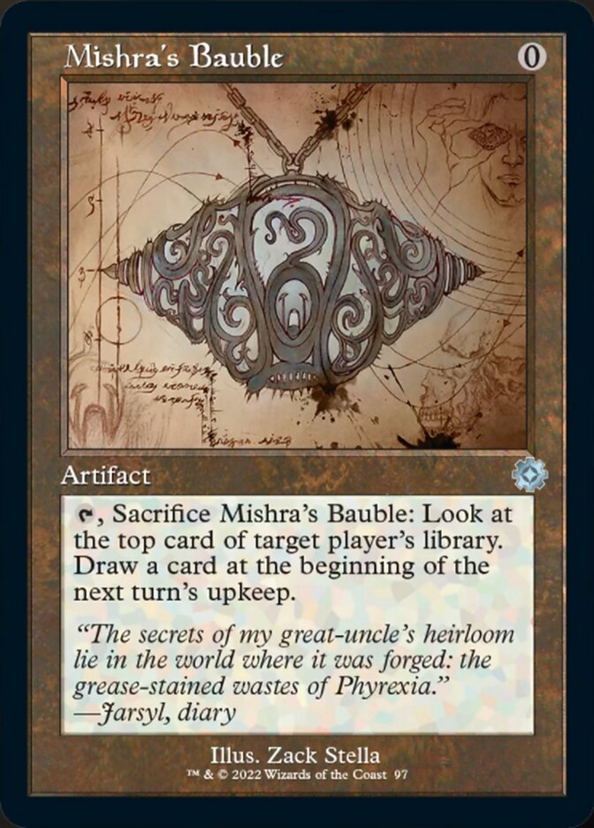 Mishra's Bauble (Retro Schematic) [The Brothers' War Retro Artifacts] | Odin's Place