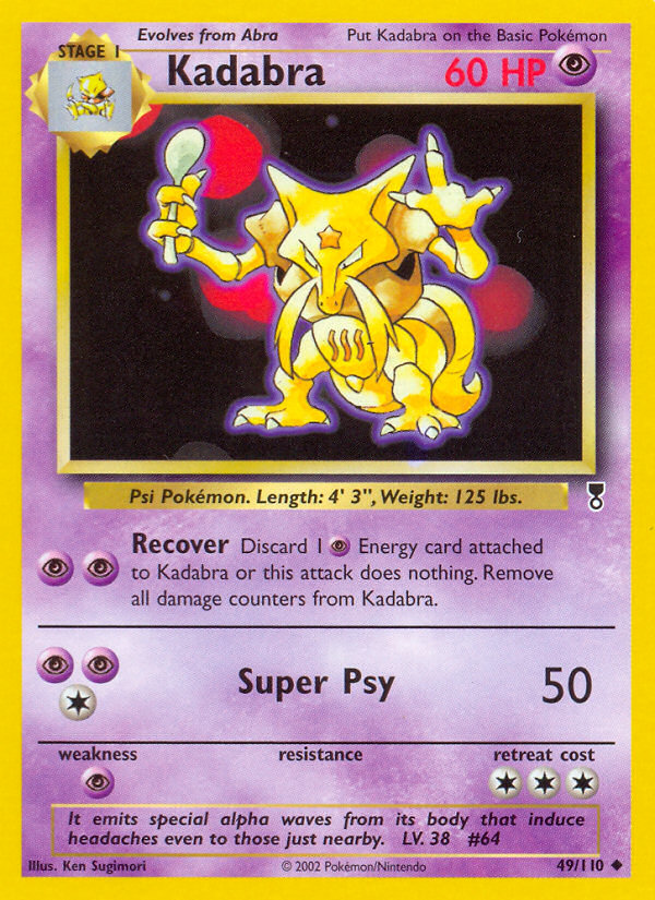 Kadabra (49/110) [Legendary Collection] | Odin's Place