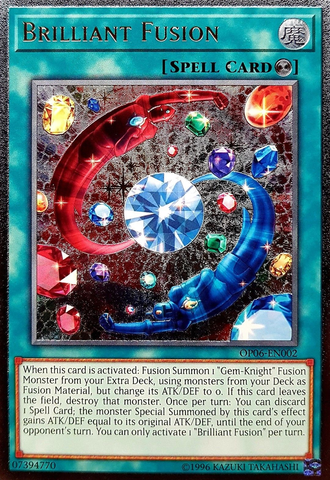 Brilliant Fusion [OP06-EN002] Ultimate Rare | Odin's Place