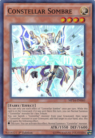 Constellar Sombre [MP14-EN060] Super Rare | Odin's Place