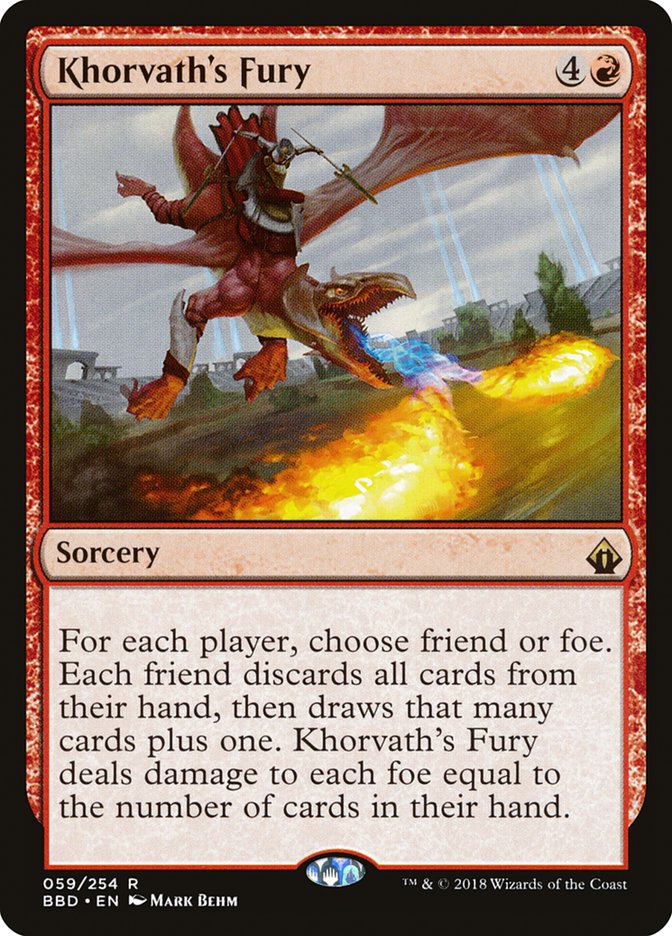 Khorvath's Fury (59) [Battlebond] | Odin's Place