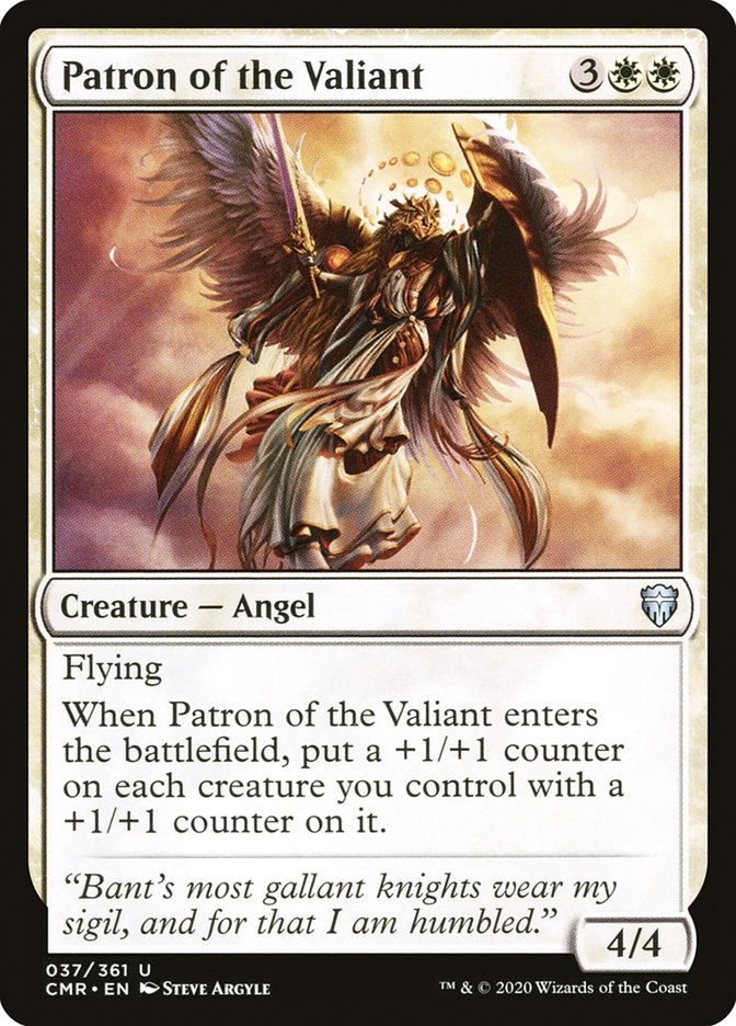 Patron of the Valiant [Commander Legends] | Odin's Place