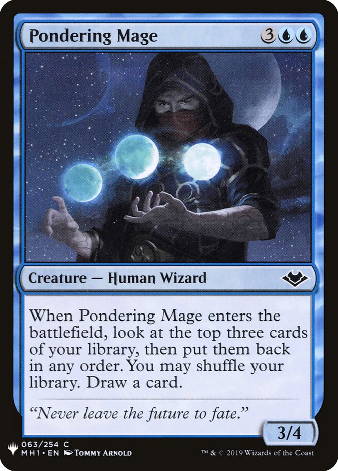 Pondering Mage [Mystery Booster] | Odin's Place