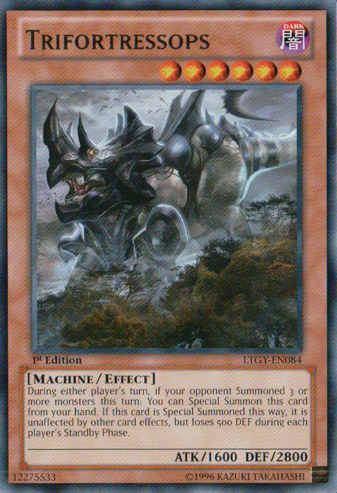 Trifortressops [LTGY-EN084] Rare | Odin's Place