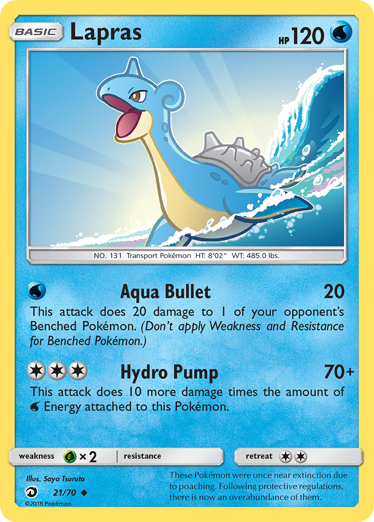 Lapras (21/70) [Sun & Moon: Dragon Majesty] | Odin's Place