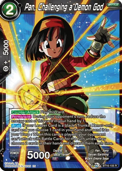 Pan, Challenging a Demon God (BT16-105) [Realm of the Gods] | Odin's Place