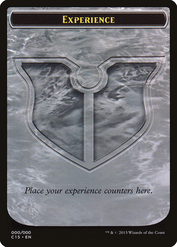 Experience // Experience Double-Sided Token [Commander 2015 Tokens] | Odin's Place