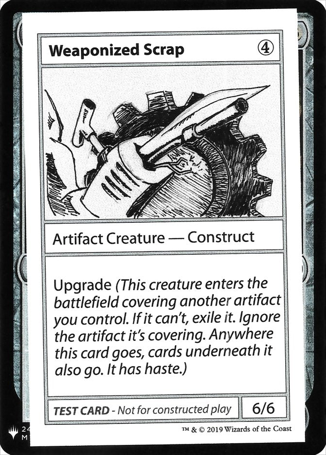 Weaponized Scrap [Mystery Booster Playtest Cards] | Odin's Place