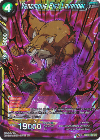 Venomous Fist Lavender (DB2-113) [Divine Multiverse] | Odin's Place