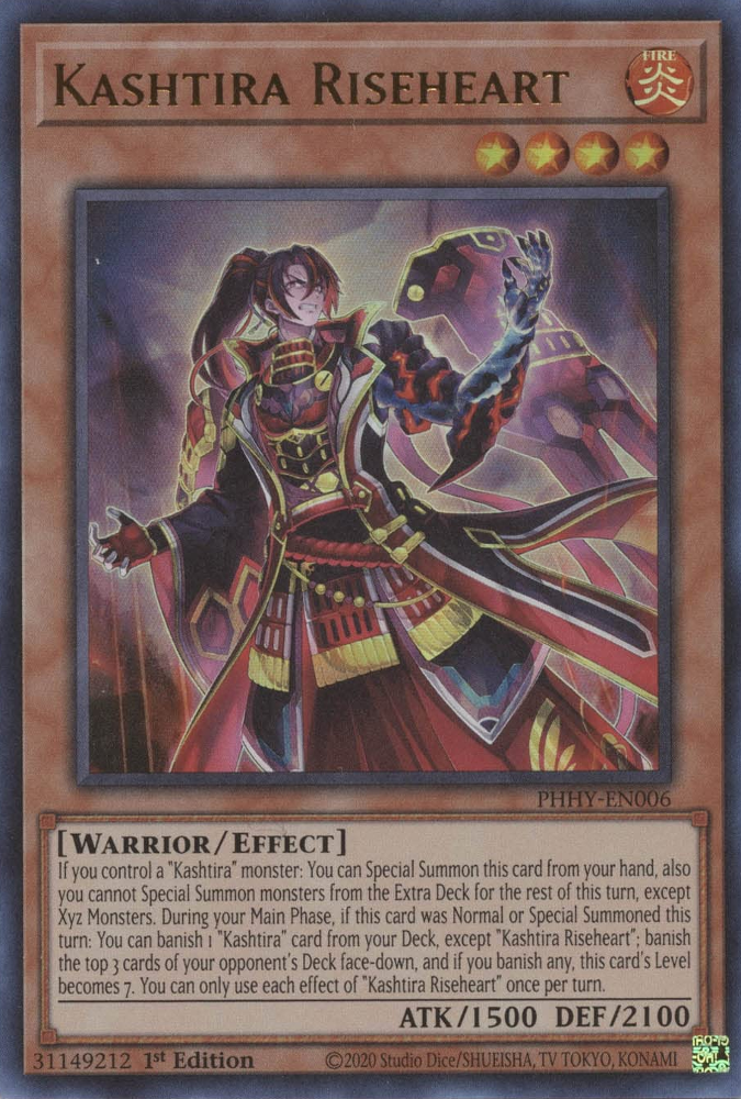 Kashtira Riseheart [PHHY-EN006] Ultra Rare | Odin's Place
