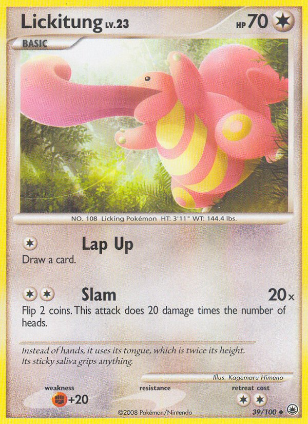 Lickitung (39/100) [Diamond & Pearl: Majestic Dawn] | Odin's Place