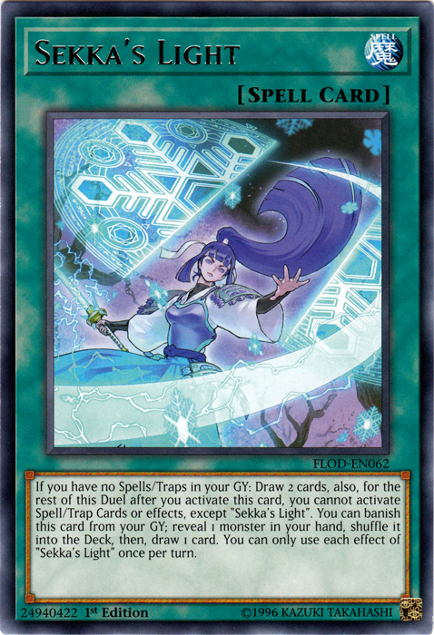 Sekka's Light [FLOD-EN062] Rare | Odin's Place