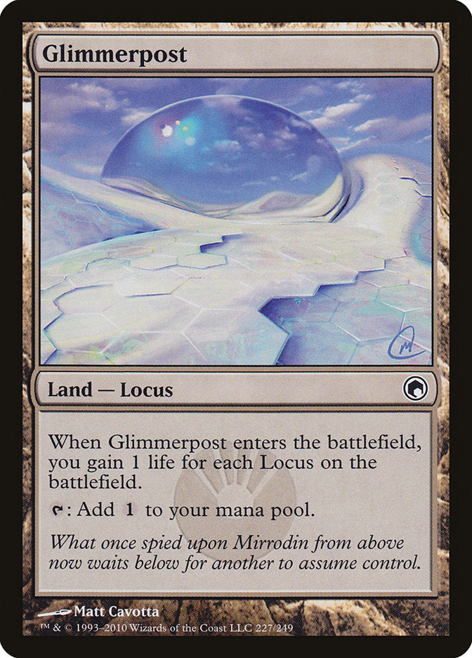 Glimmerpost (227) [Scars of Mirrodin] | Odin's Place