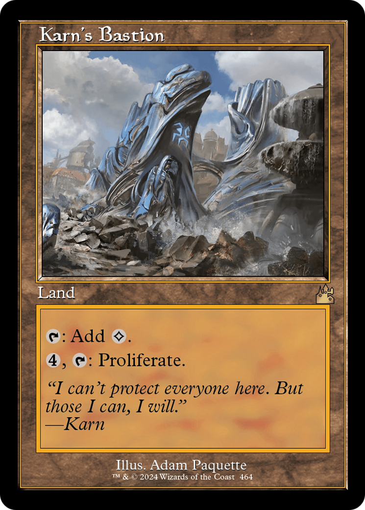 Karn's Bastion (Retro Frame) [Ravnica Remastered] | Odin's Place