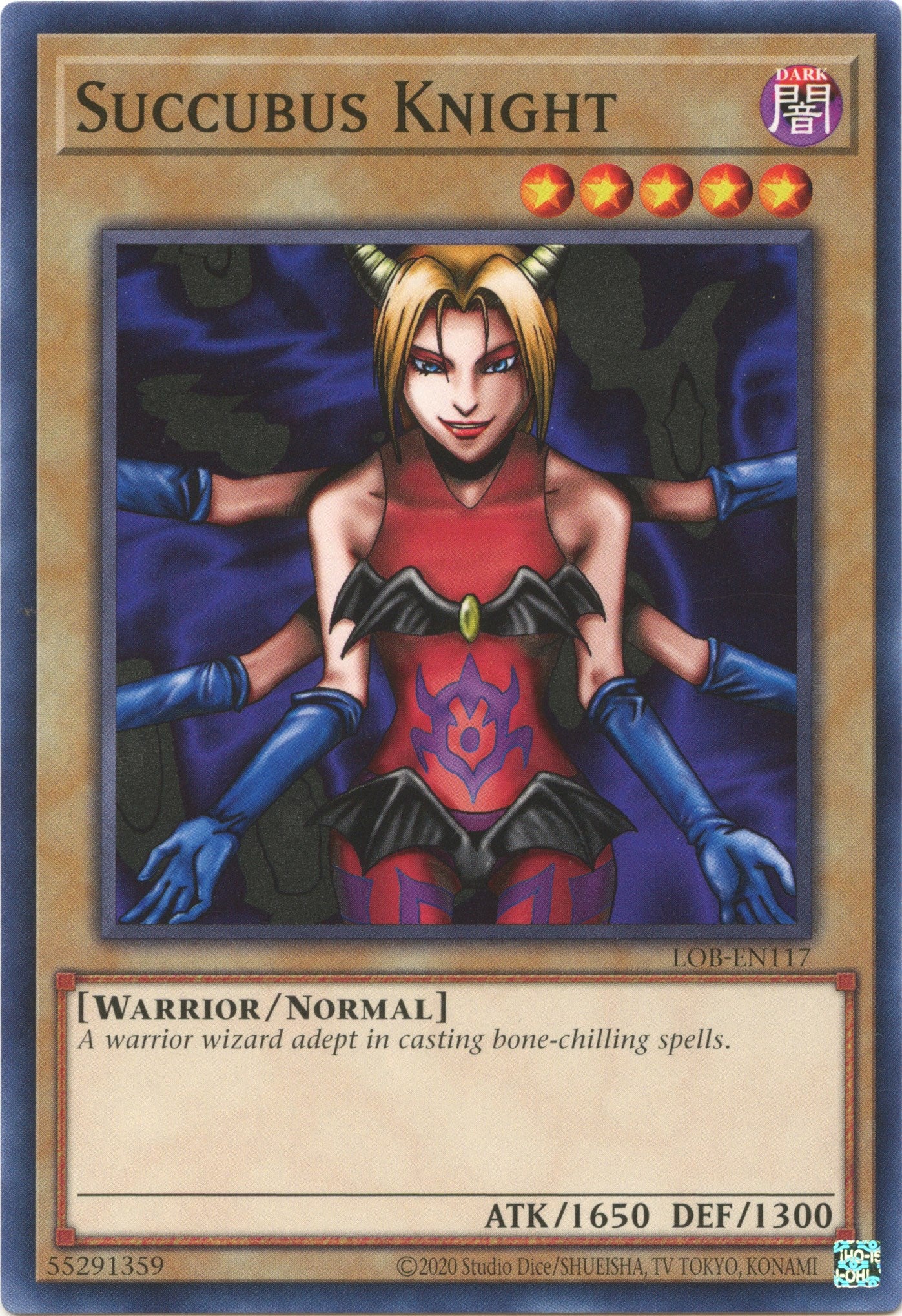 Succubus Knight (25th Anniversary) [LOB-EN117] Common | Odin's Place