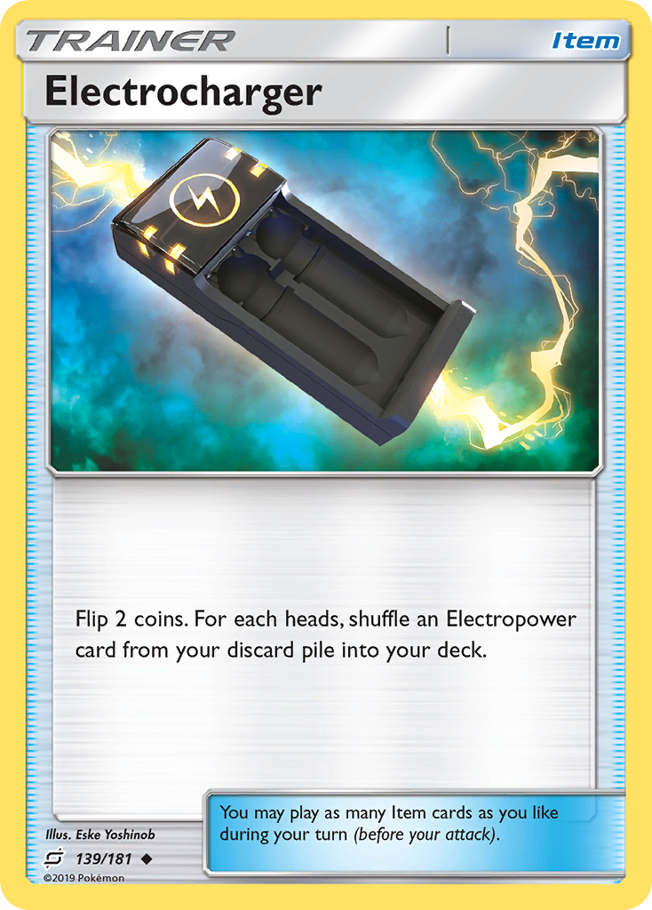 Electrocharger (139/181) [Sun & Moon: Team Up] | Odin's Place