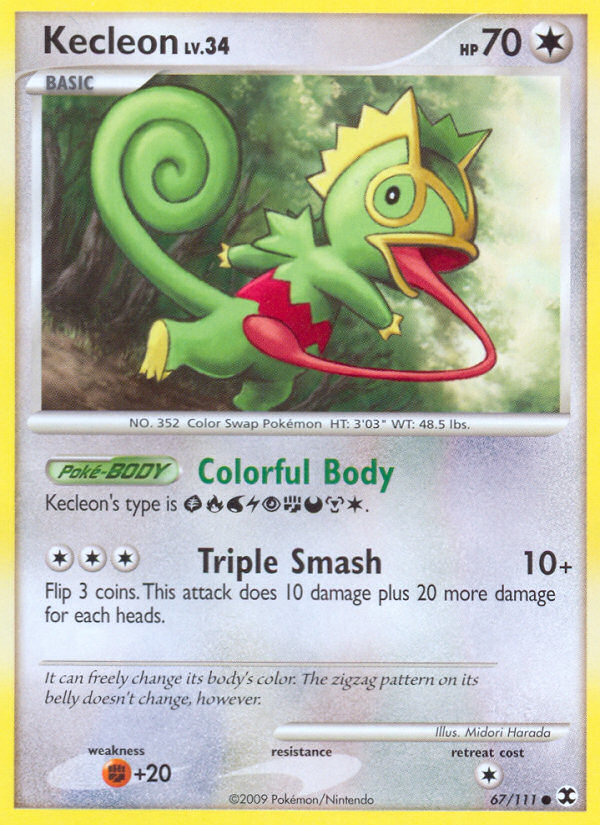 Kecleon (67/111) [Platinum: Rising Rivals] | Odin's Place