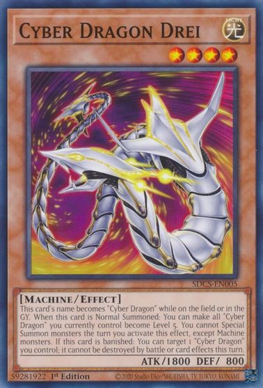 Cyber Dragon Drei [SDCS-EN005] Common | Odin's Place