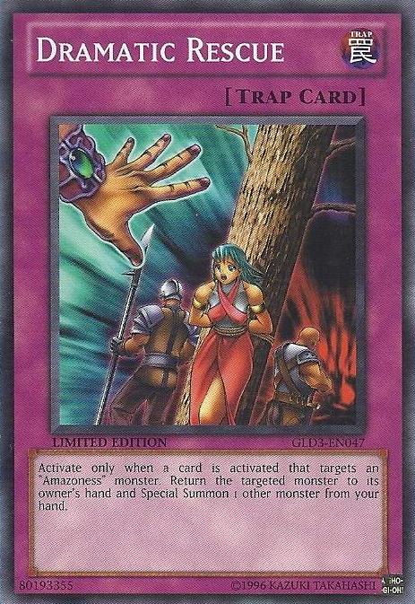 Dramatic Rescue [GLD3-EN047] Common | Odin's Place