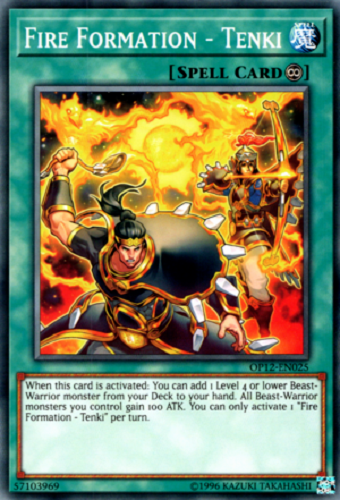 Fire Formation - Tenki [OP12-EN025] Common | Odin's Place