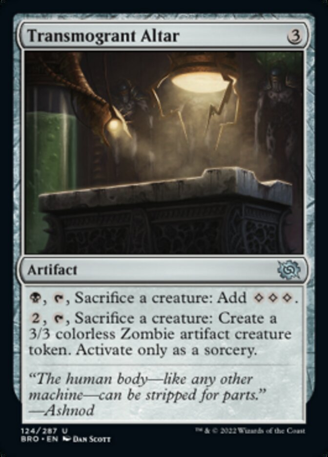 Transmogrant Altar [The Brothers' War] | Odin's Place