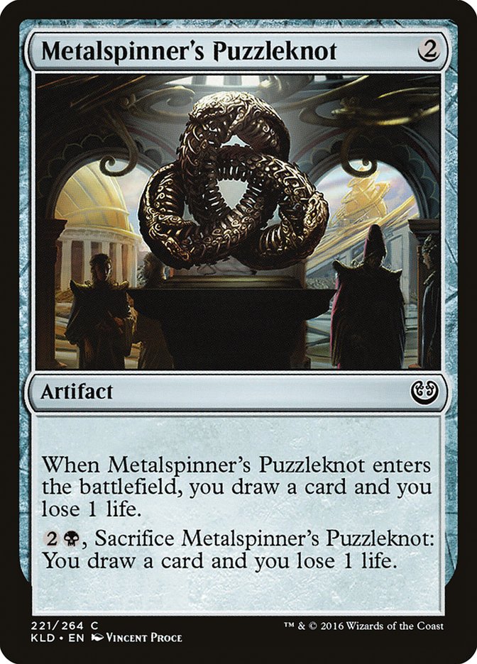 Metalspinner's Puzzleknot (221) [Kaladesh] | Odin's Place