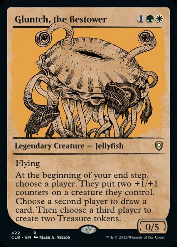 Gluntch, the Bestower (Showcase) [Commander Legends: Battle for Baldur's Gate] | Odin's Place
