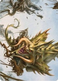 Canopy Baloth Art Card [Zendikar Rising Art Series] | Odin's Place