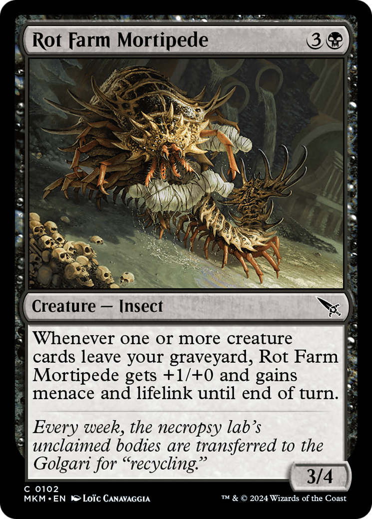 Rot Farm Mortipede [Murders at Karlov Manor] | Odin's Place