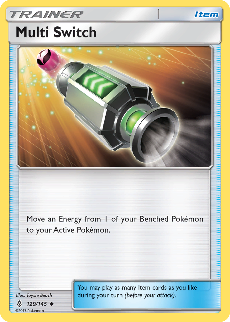 Multi Switch (129/145) [Sun & Moon: Guardians Rising] | Odin's Place