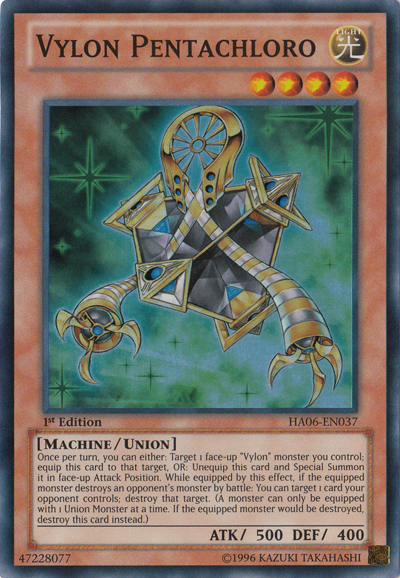 Vylon Pentachloro [HA06-EN037] Super Rare | Odin's Place