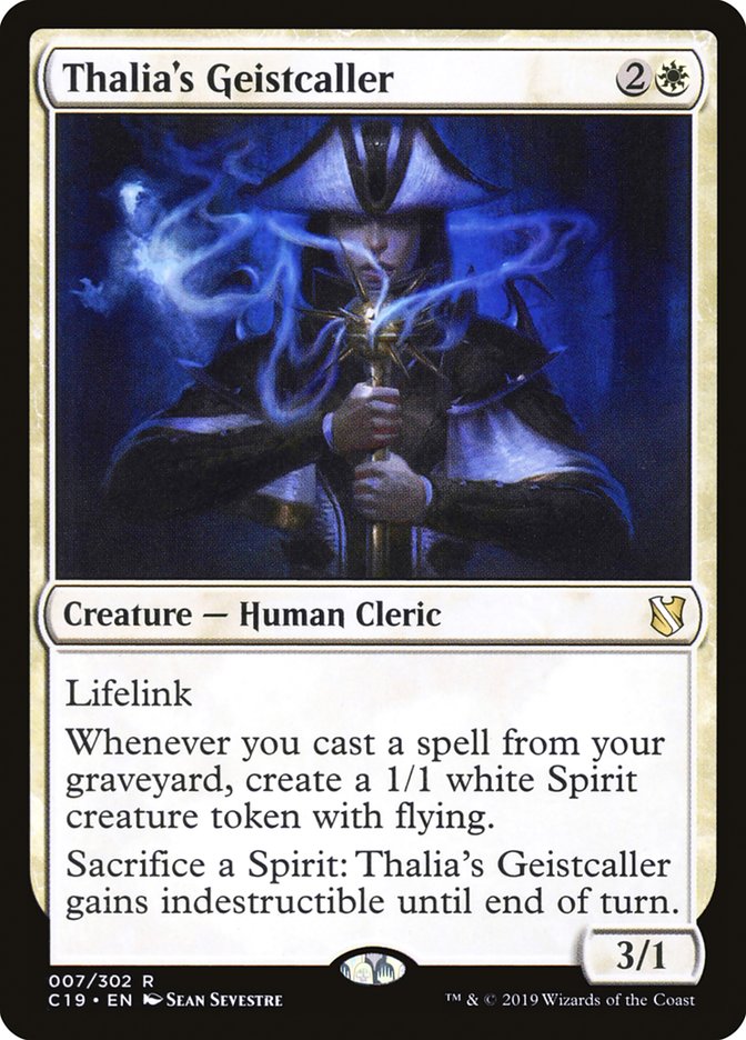 Thalia's Geistcaller [Commander 2019] | Odin's Place
