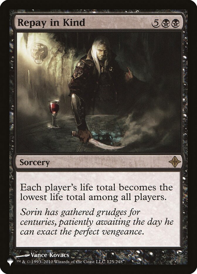Repay in Kind [The List] | Odin's Place