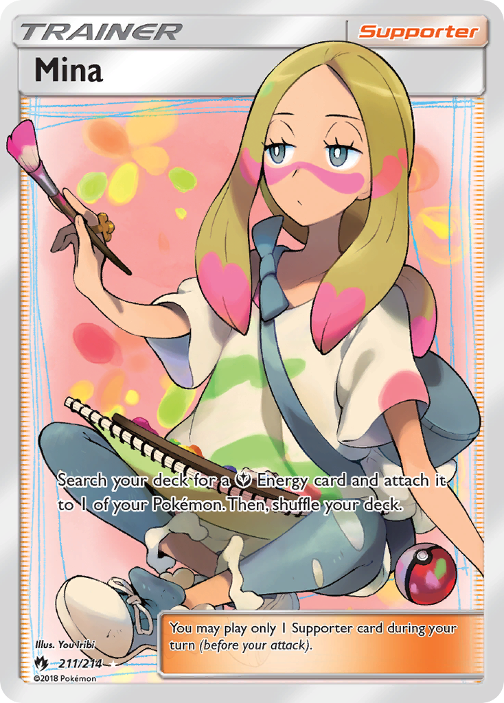 Mina (211/214) [Sun & Moon: Lost Thunder] | Odin's Place
