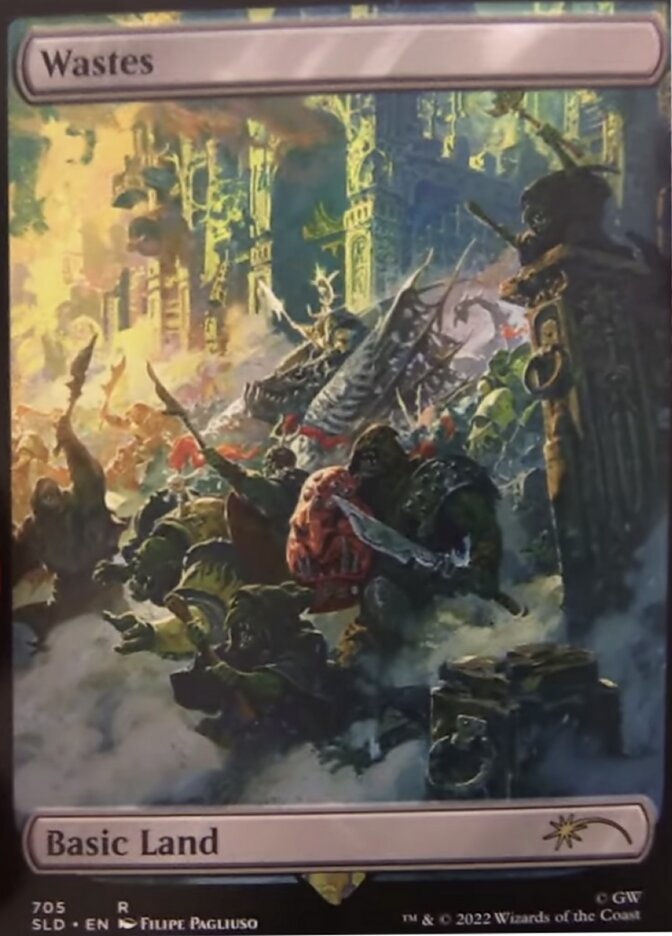 Wastes (705) (Extended Art) [Secret Lair Drop Promos] | Odin's Place