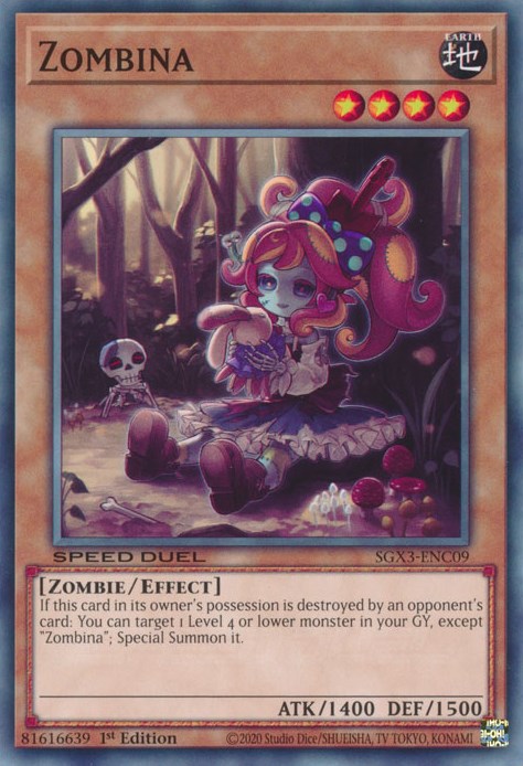 Zombina [SGX3-ENC09] Common | Odin's Place