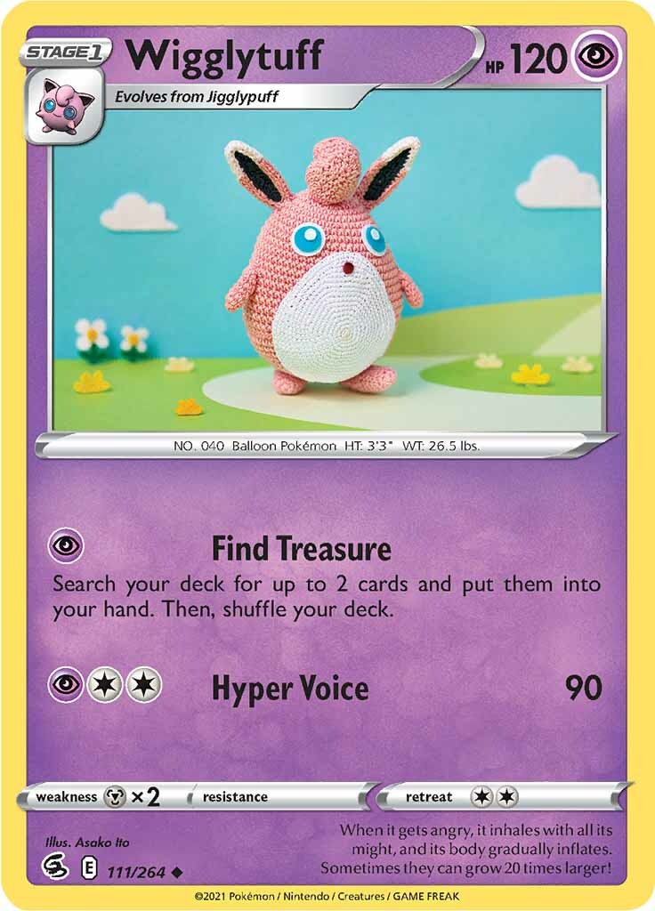 Wigglytuff (111/264) [Sword & Shield: Fusion Strike] | Odin's Place