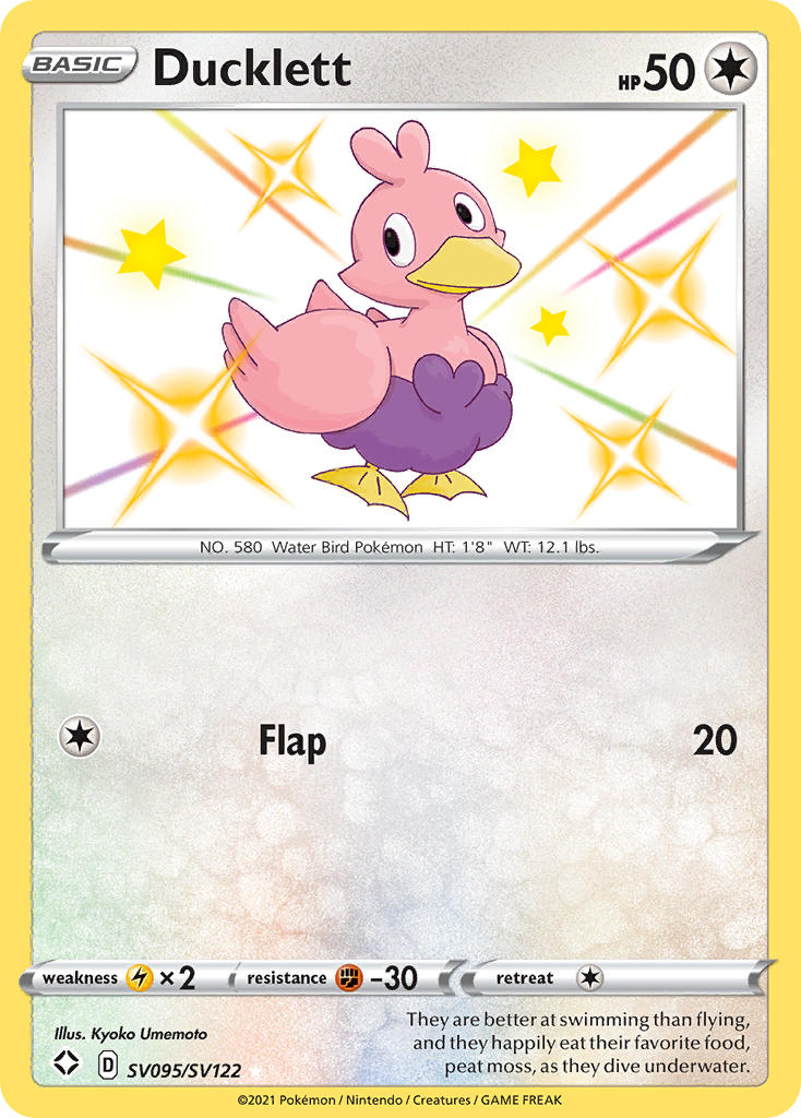 Ducklett (SV095/SV122) [Sword & Shield: Shining Fates] | Odin's Place