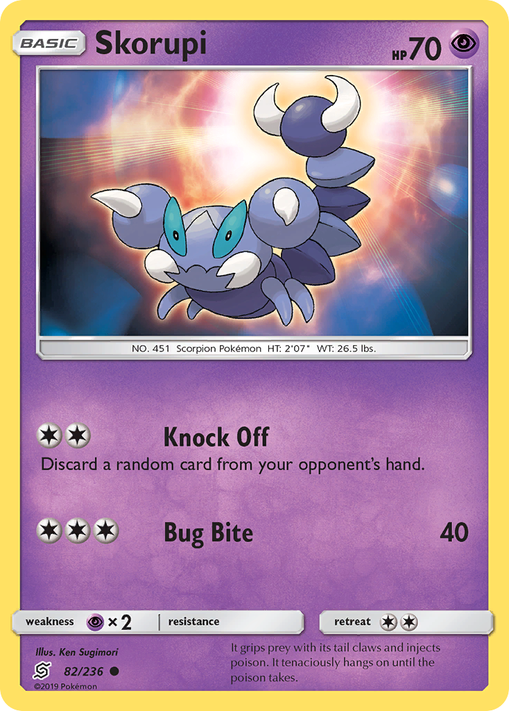 Skorupi (82/236) [Sun & Moon: Unified Minds] | Odin's Place