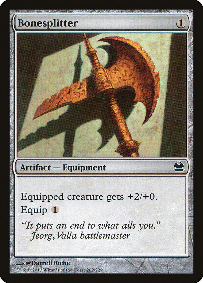 Bonesplitter (202) [Modern Masters] | Odin's Place